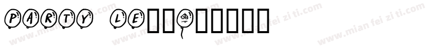 party le字体字体转换